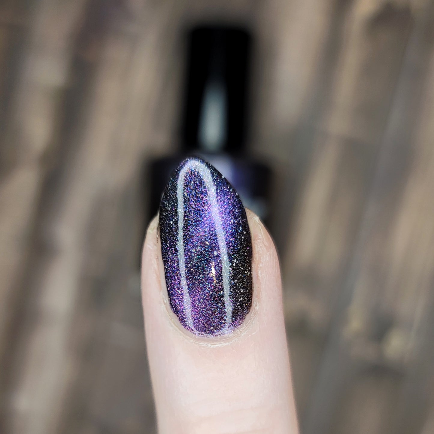 Supernova - Purple/Pink/Bronze Magnetic Holographic Nail Polish - Astronomical 2 Collection - Dam