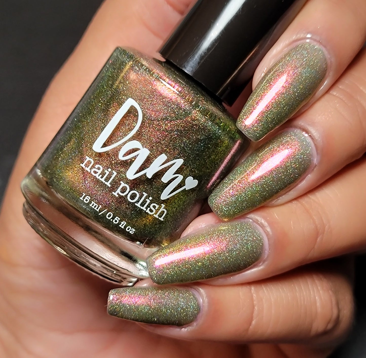 Brianna - Olive Shimmer Polish - Survivor Series