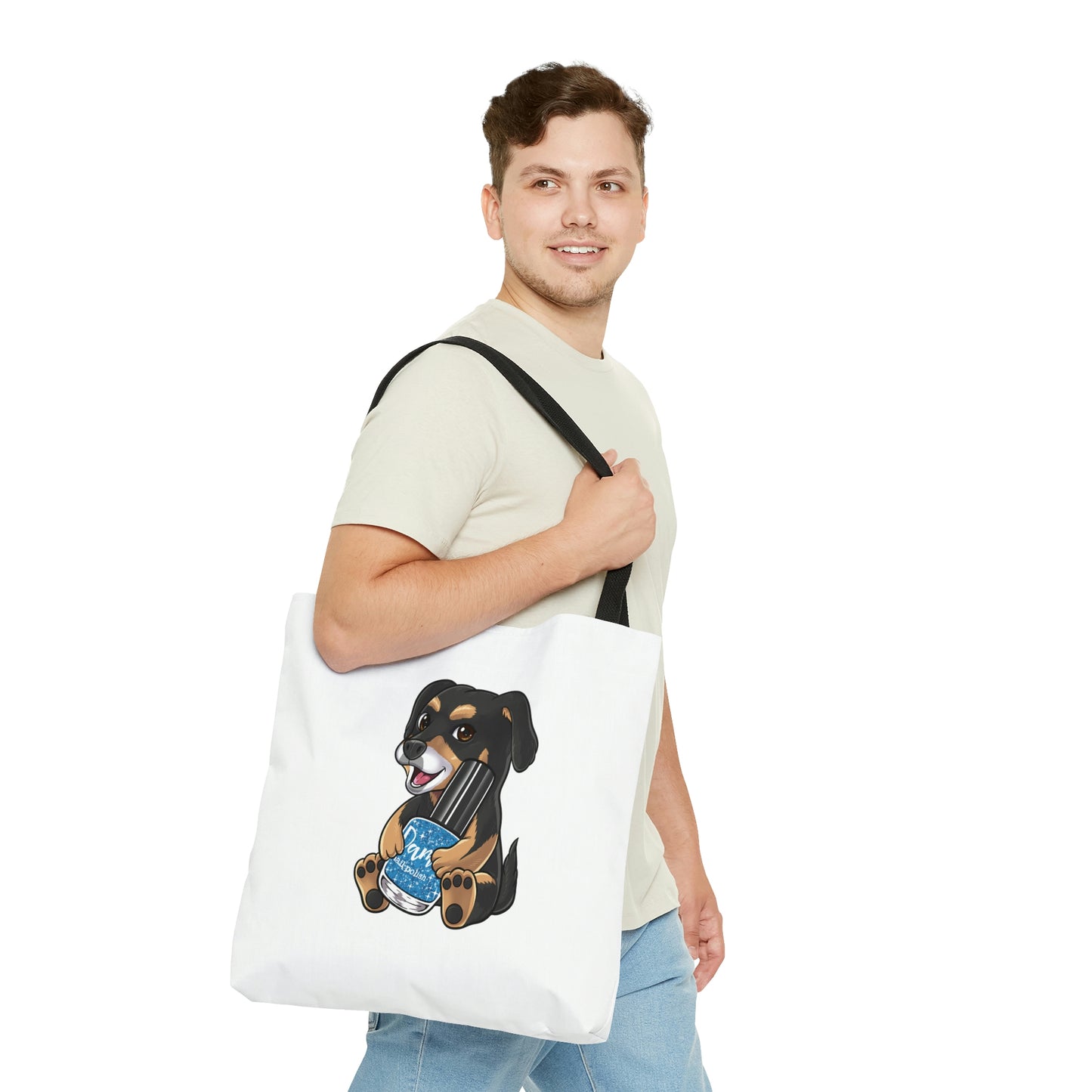 Snickers the Polish Loving Dog - Tote Bag