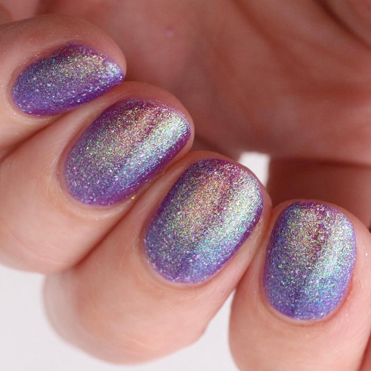 Your Grace - Purple Shimmer Nail Polish - Royalty Trio - Dam