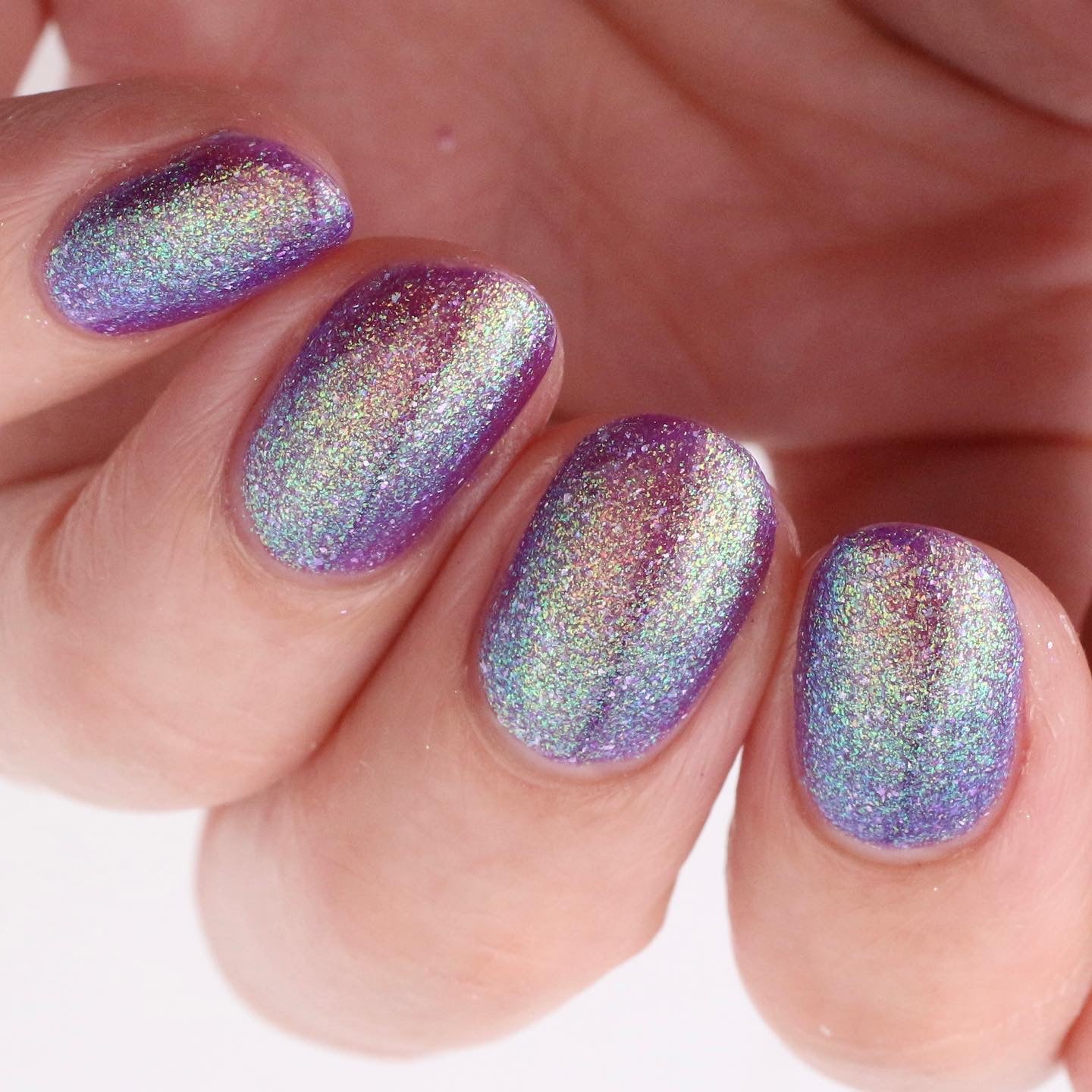 Your Grace - Purple Shimmer Nail Polish - Royalty Trio - Dam