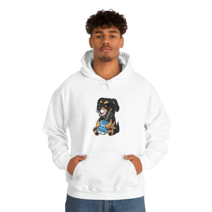 Snickers the Polish Loving Puppy - Unisex Heavy Blend™ Hooded Sweatshirt