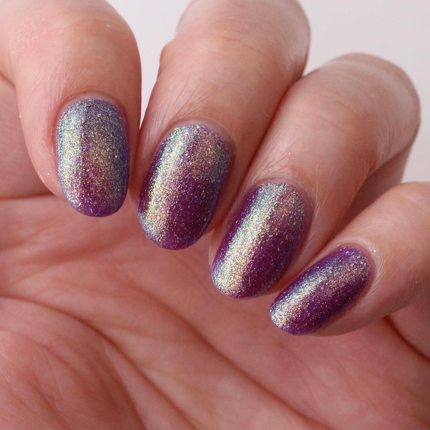 Your Grace - Purple Shimmer Nail Polish - Royalty Trio - Dam