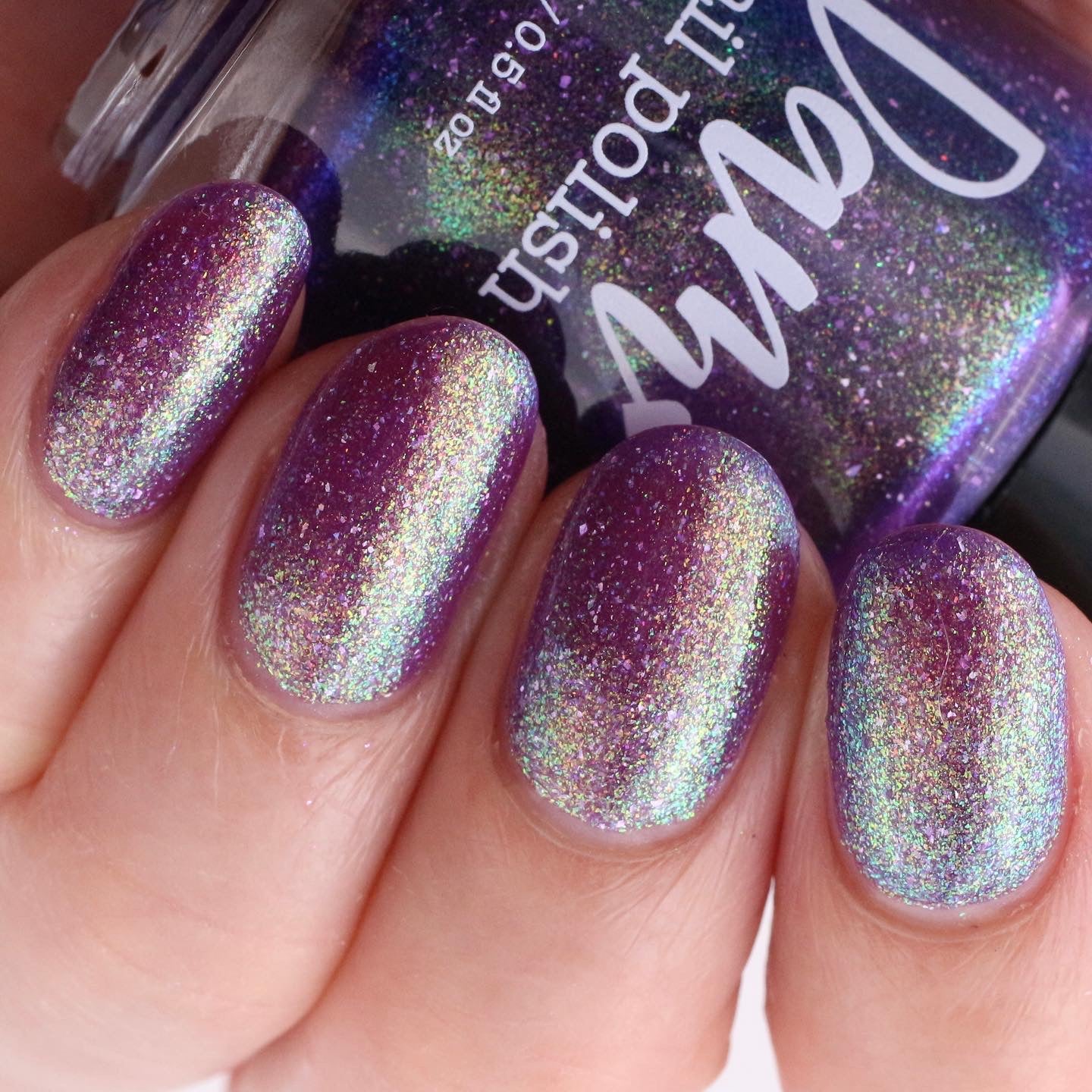 Your Grace - Purple Shimmer Nail Polish - Royalty Trio - Dam