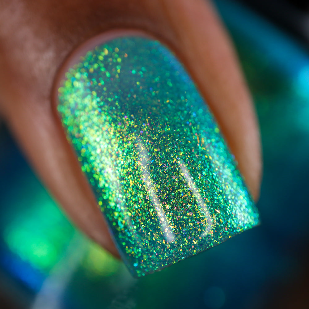 Gone Coastal - Blue Shimmer Nail Polish - Dam