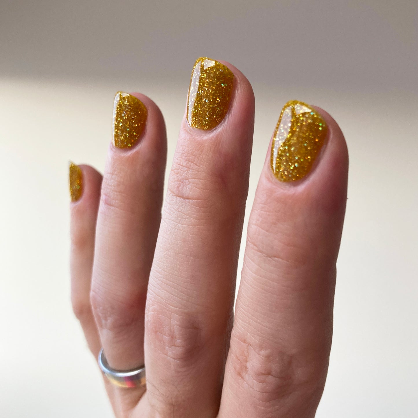 Lemon Curd - Jams & Jellies Collection - Yellow Reflective Glitter Nail Polish - Dam