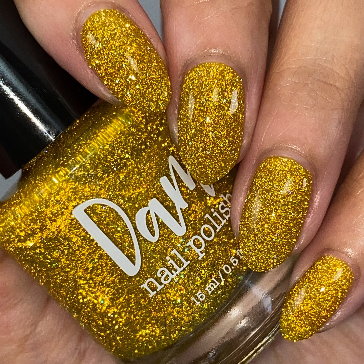 Lemon Curd - Jams & Jellies Collection - Yellow Reflective Glitter Nail Polish - Dam
