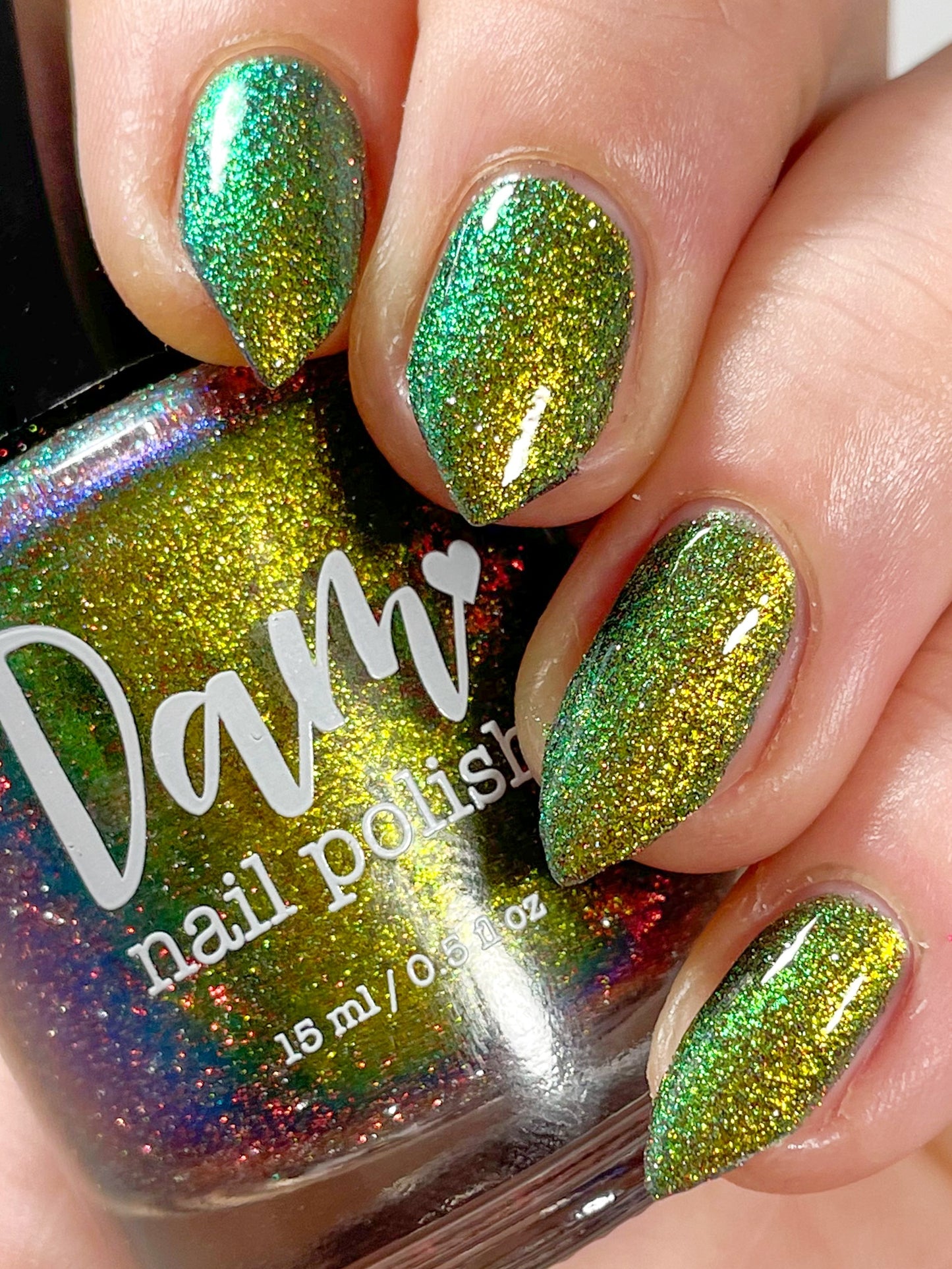 Mood - Green/Gold/Orange/Red Multichrome Reflective Nail Polish - Dam