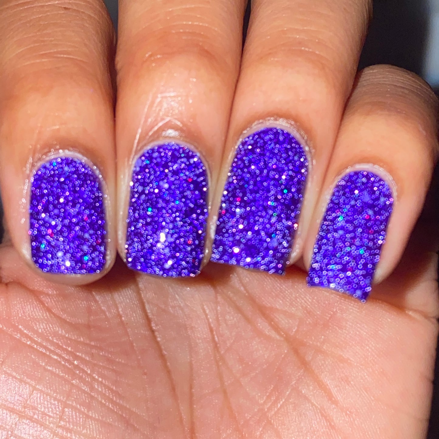 ZzZz - Snooze Collection - Deep Violet Reflective Glitter Nail Polish - Dam