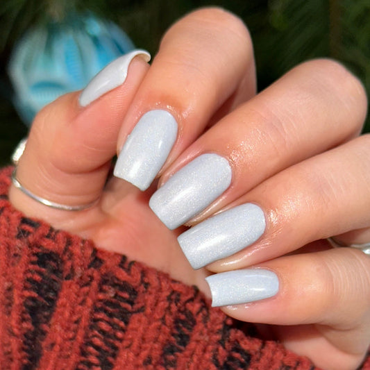 Pearl - Pearl White Holographic Polish - Gemstone Collection Pt. 2 - Dam