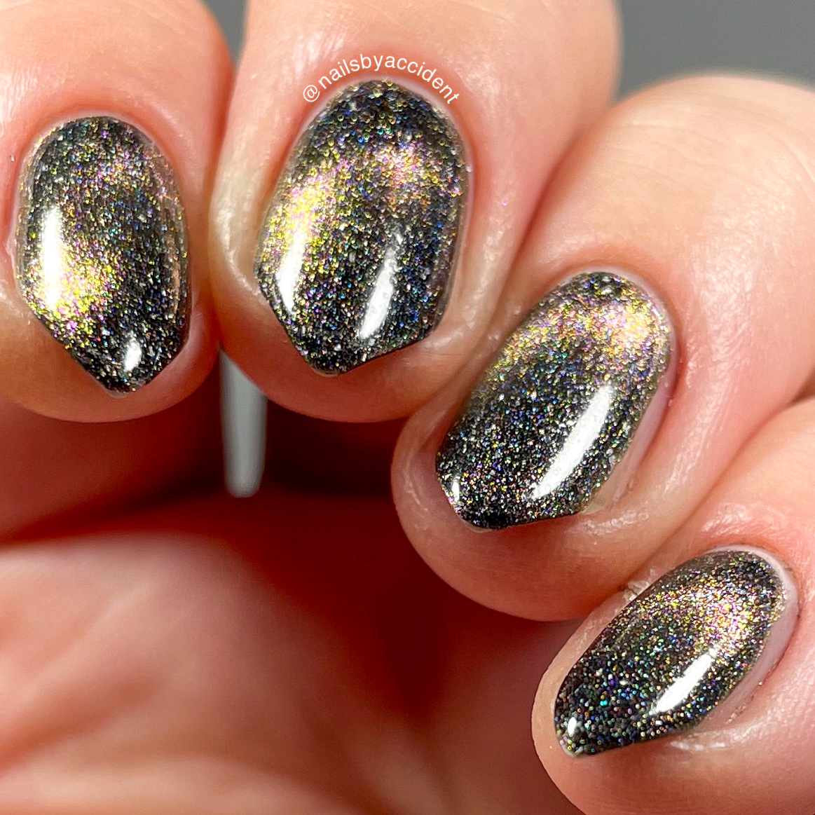 Blazar - Rose Gold/Bronze/Green Magnetic Holographic Nail Polish - Astronomical 2 Collection - Dam