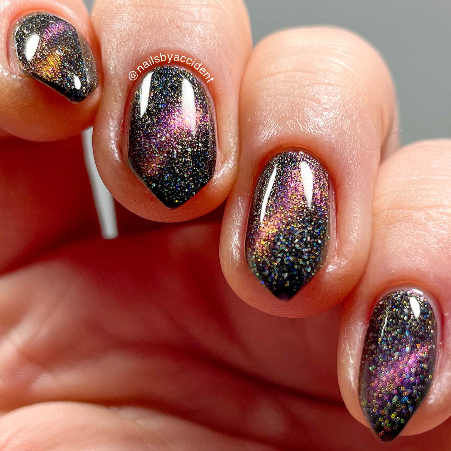 Supernova - Purple/Pink/Bronze Magnetic Holographic Nail Polish - Astronomical 2 Collection - Dam