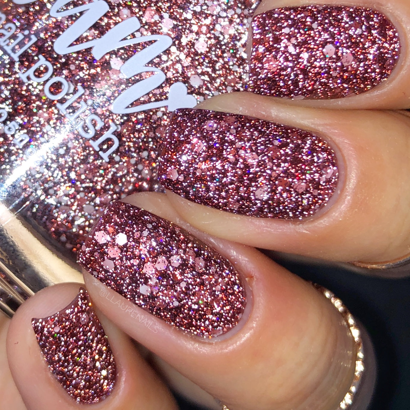 Hibernation Collection - Reflective Glitter Nail Polish - Dam