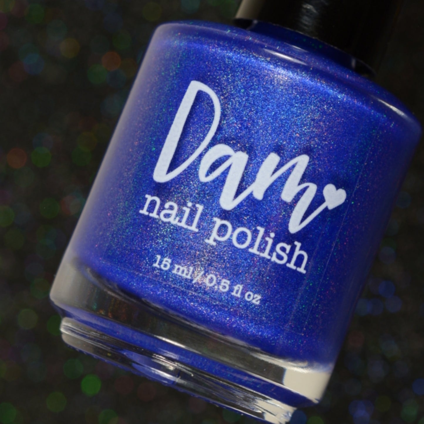 Sapphire - Blue Holographic Polish - Gemstone Collection Pt. 3 - Dam Nail Polish