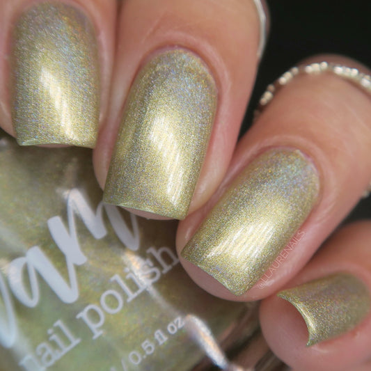 Gold - Jewelry Box Holos - Holographic Nail Polish - Dam