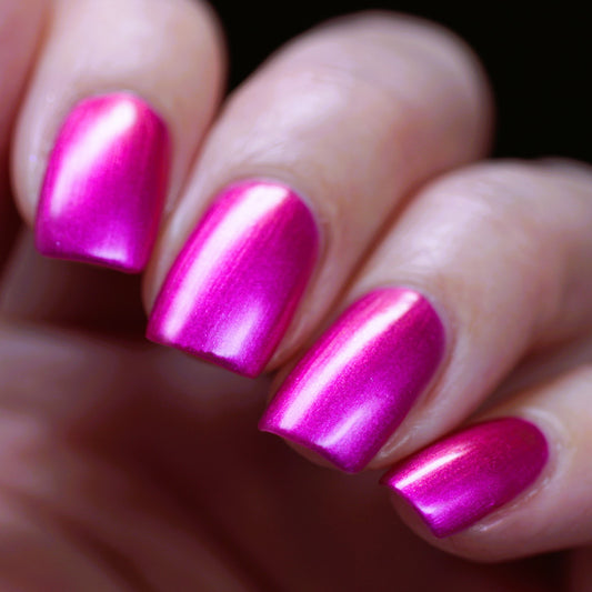 Some Pink Shimmer - Pink Shimmer Nail Polish - Dam Nail Polish