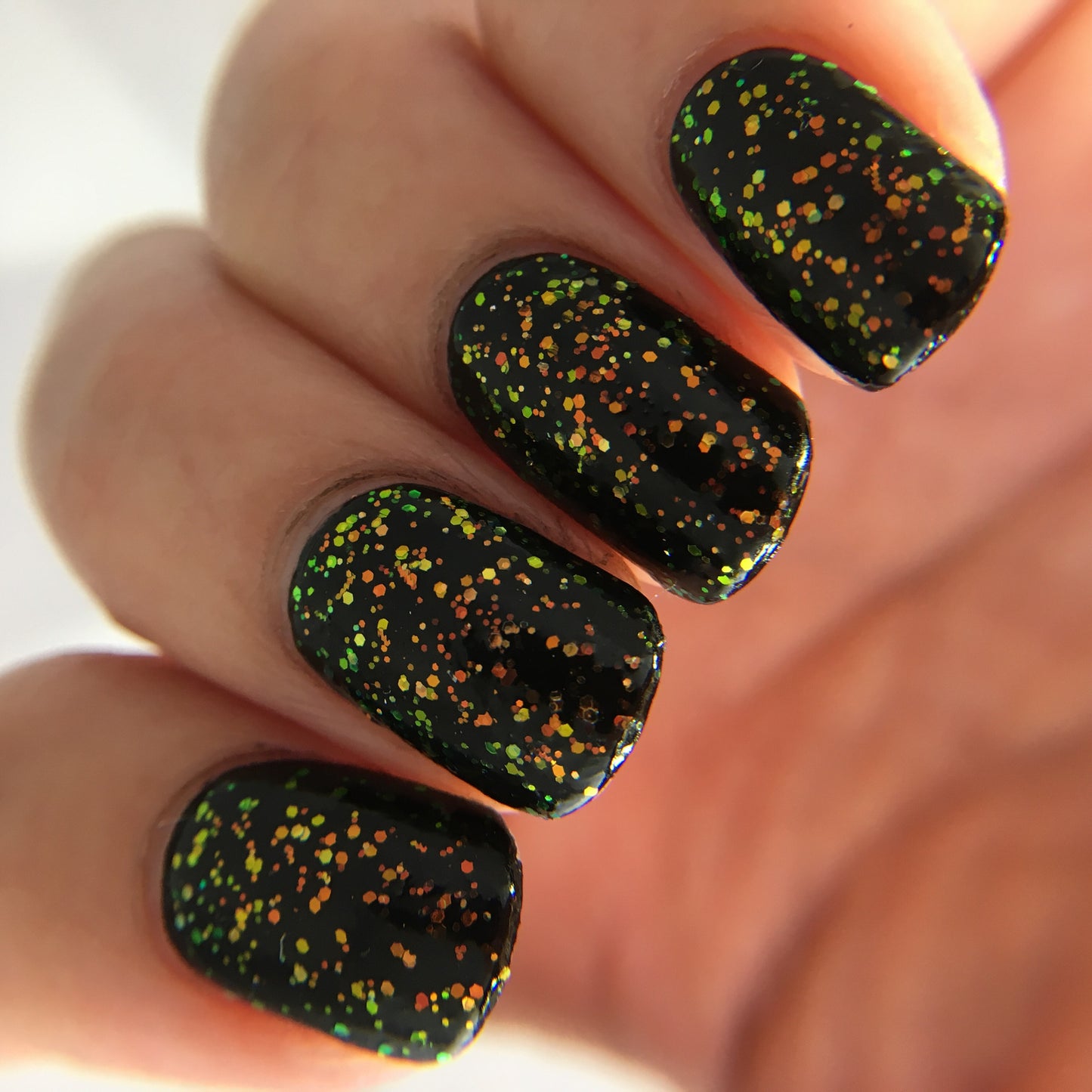 Holy Shift - Chameleon Glitter Top Coat - Dam Nail Polish