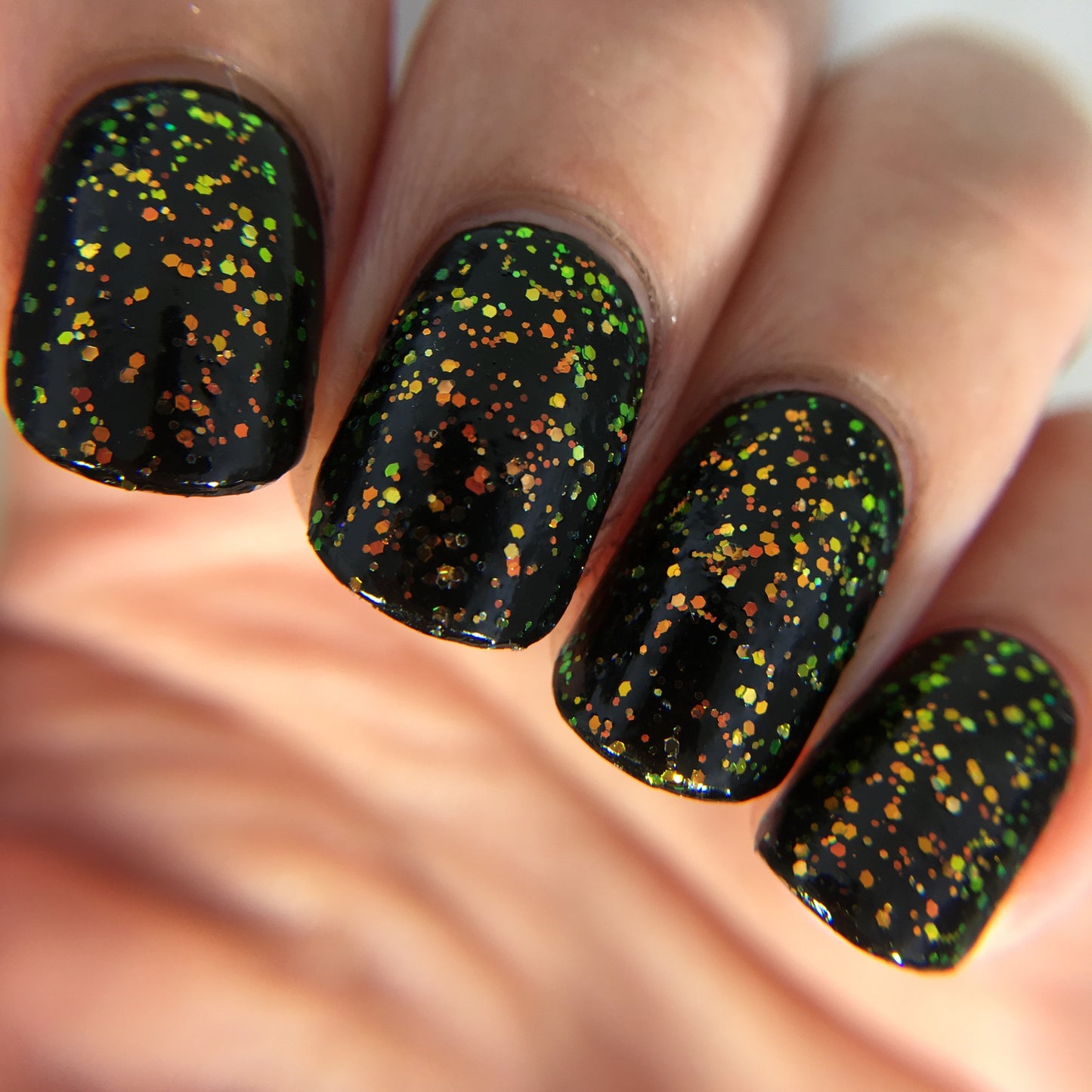 Holy Shift - Chameleon Glitter Top Coat - Dam Nail Polish