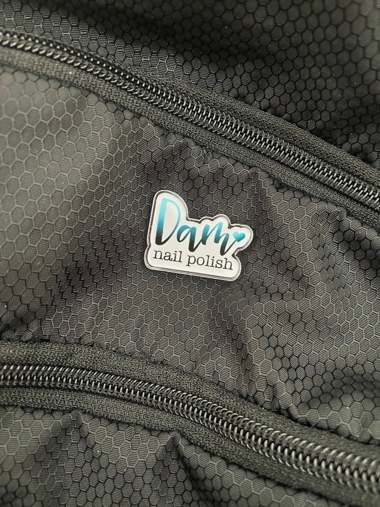 Dam Nail Polish Acrylic Pin - Dam Nail Polish