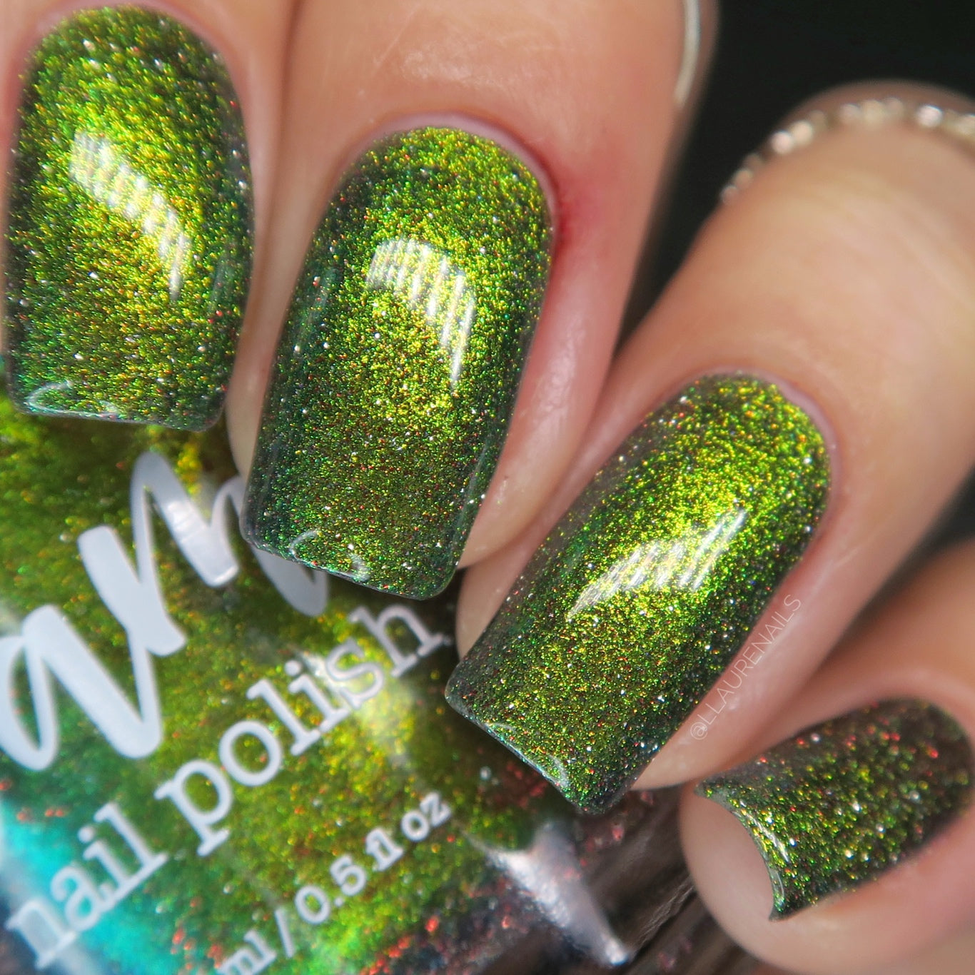 Mood - Green/Gold/Orange/Red Multichrome Reflective Nail Polish - Dam