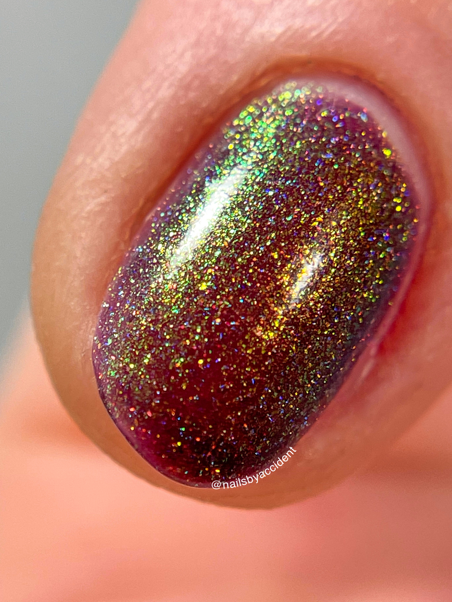 Kelsea - Purple Shimmer Polish - Survivor Series - Dam Nail Polish