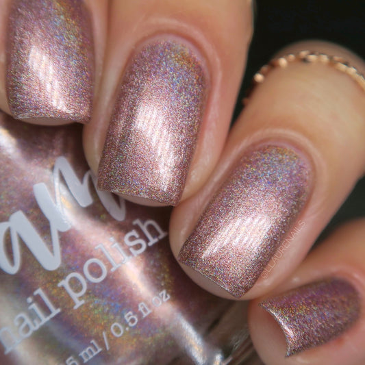 Rose Gold - Jewelry Box Holos - Holographic Nail Polish - Dam