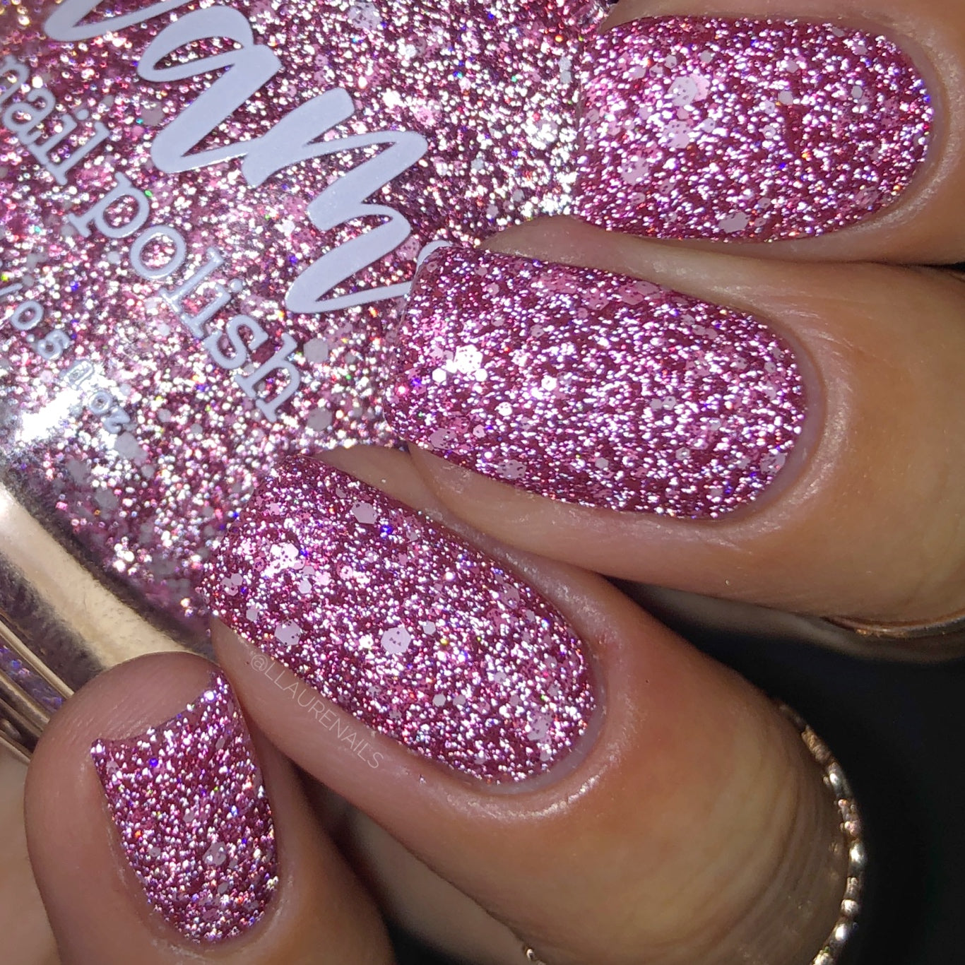Hibernation Collection - Reflective Glitter Nail Polish - Dam