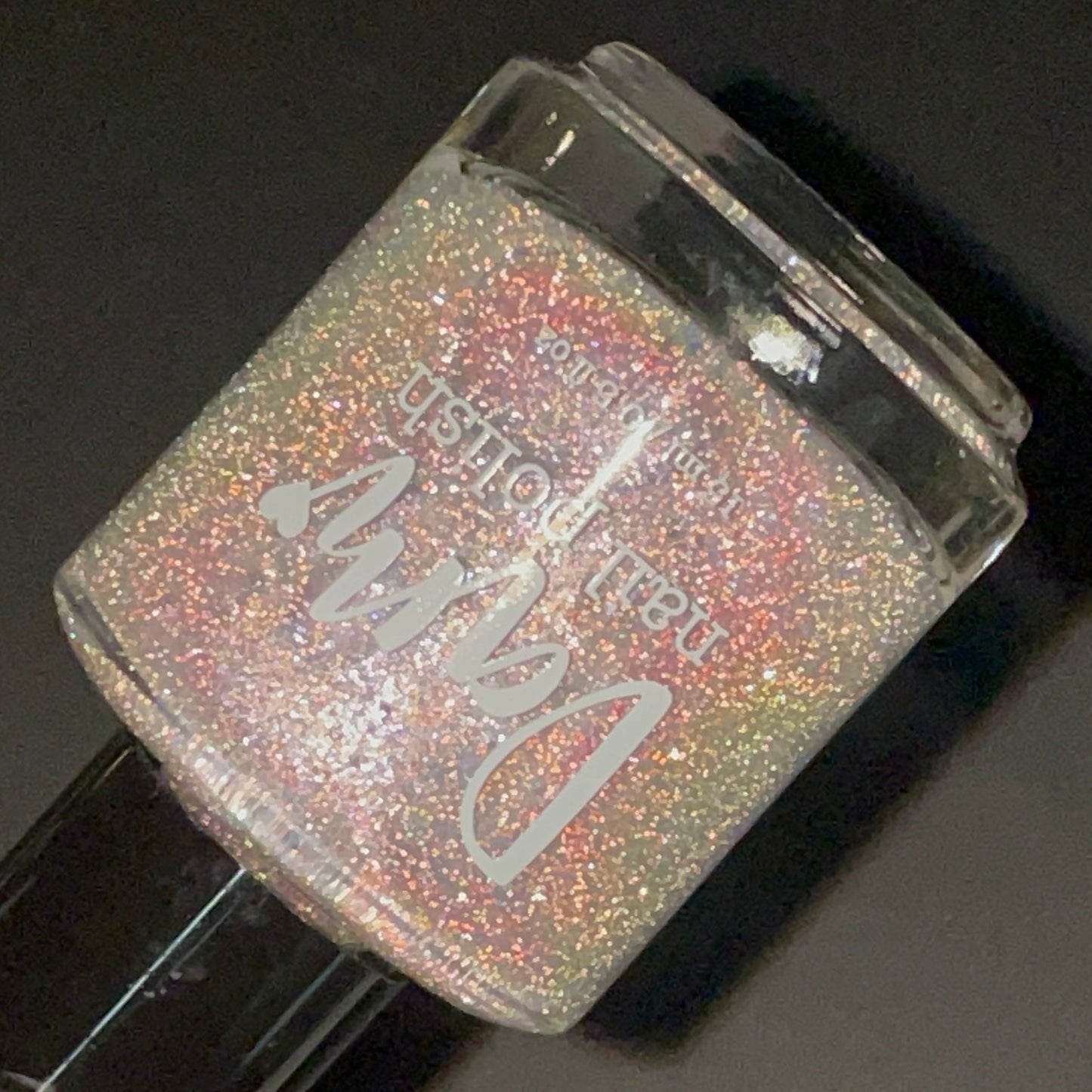 COMING SOON 2/27 NOON ET! Everybody - Silver Nail Polish - Reflective Nail Polish - Glitter Nail Polish - Dam Nail Polish