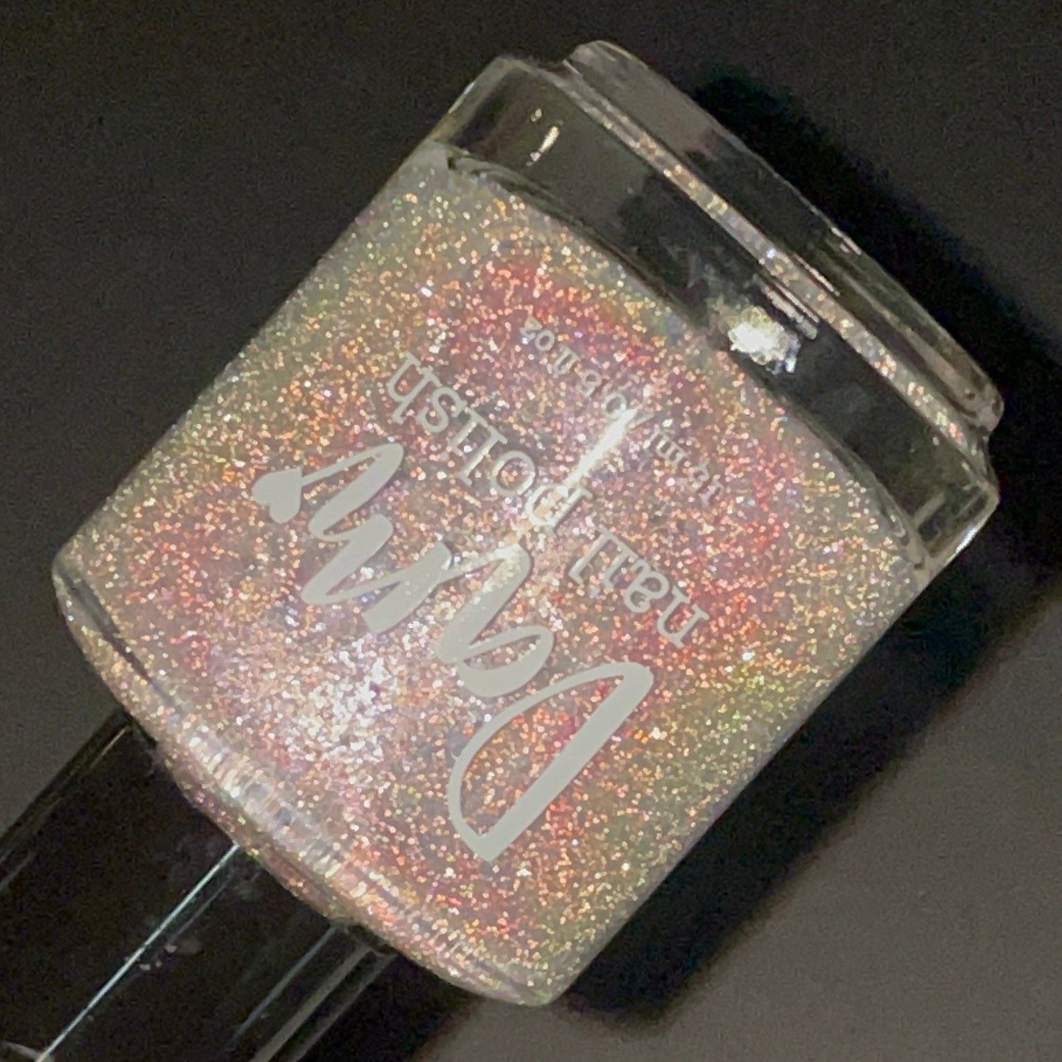 COMING SOON 2/27 NOON ET! Everybody - Silver Nail Polish - Reflective Nail Polish - Glitter Nail Polish - Dam Nail Polish
