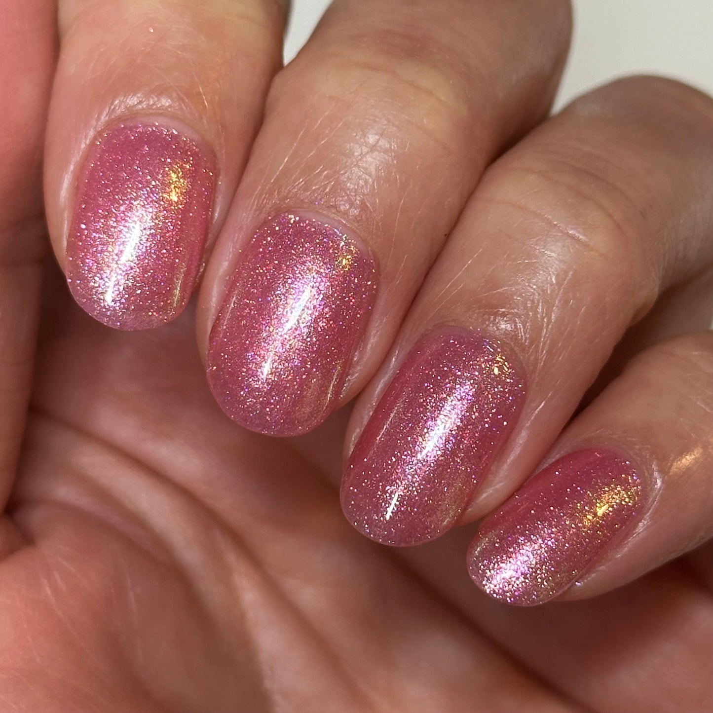 COMING SOON 2/13 NOON ET: Strawberry Lemonade - Pink Shimmer Nail Polish - Alex's Lemonade Stand Charity Polish - Dam Nail Polish