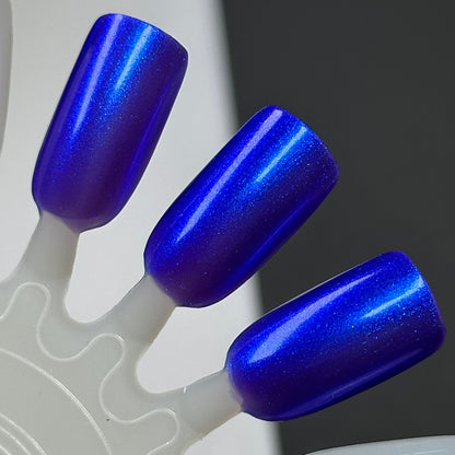 It's Electric - Purple Nail Polish - Blue Nail Polish - Shimmer Nail Polish - Polish of the Month - July 2024