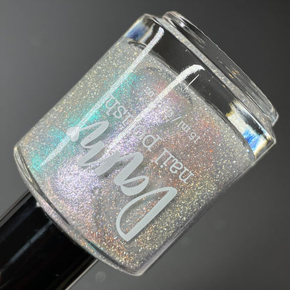 COMING SOON 2/27 NOON ET! Everybody - Silver Nail Polish - Reflective Nail Polish - Glitter Nail Polish - Polish of the Month - March 2026 - Dam Nail Polish
