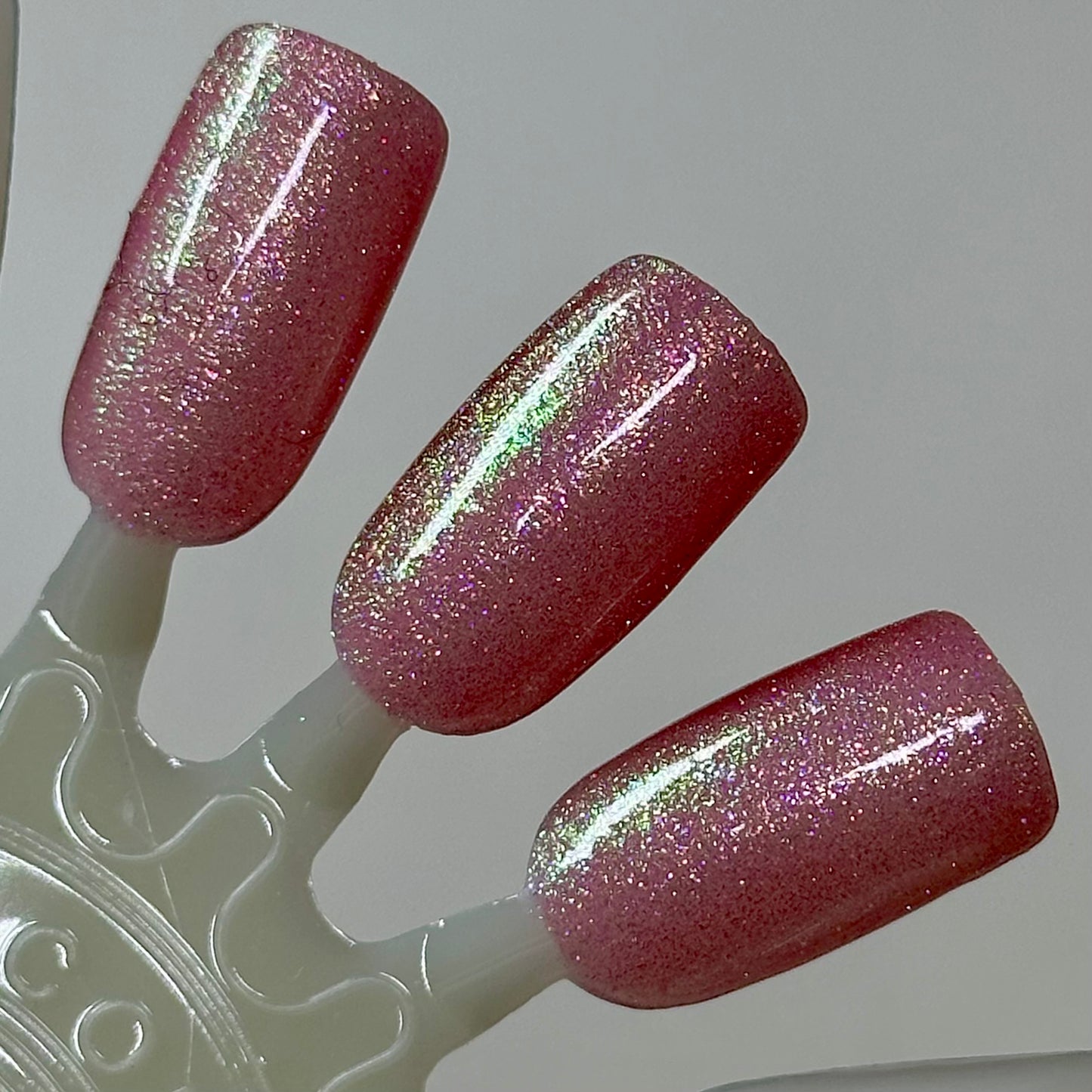 COMING SOON 2/13 NOON ET: Strawberry Lemonade - Pink Shimmer Nail Polish - Alex's Lemonade Stand Charity Polish - Dam Nail Polish