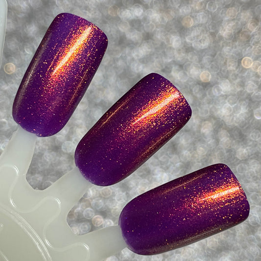 Feria de Abril - Purple Nail Polish - Shimmer Nail Polish - Celebraciones en España Trio