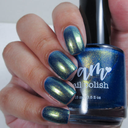 Carnival - Blue Nail Polish - Shimmer Nail Polish - Celebraciones en España Trio - Dam Nail Polish