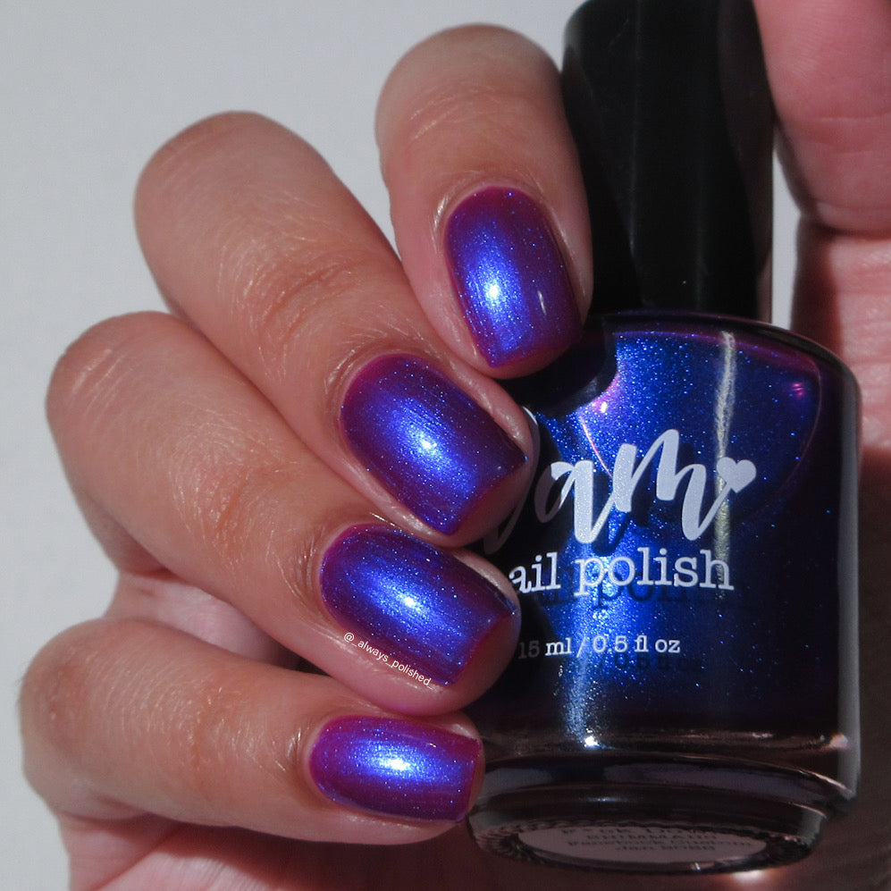 COMING SOON 5/15! Calm the F*ck Down - Purple Nail Polish - Shimmer Nail Polish - SHIMMAHS Facebook Custom 2026 - Dam Nail Polish