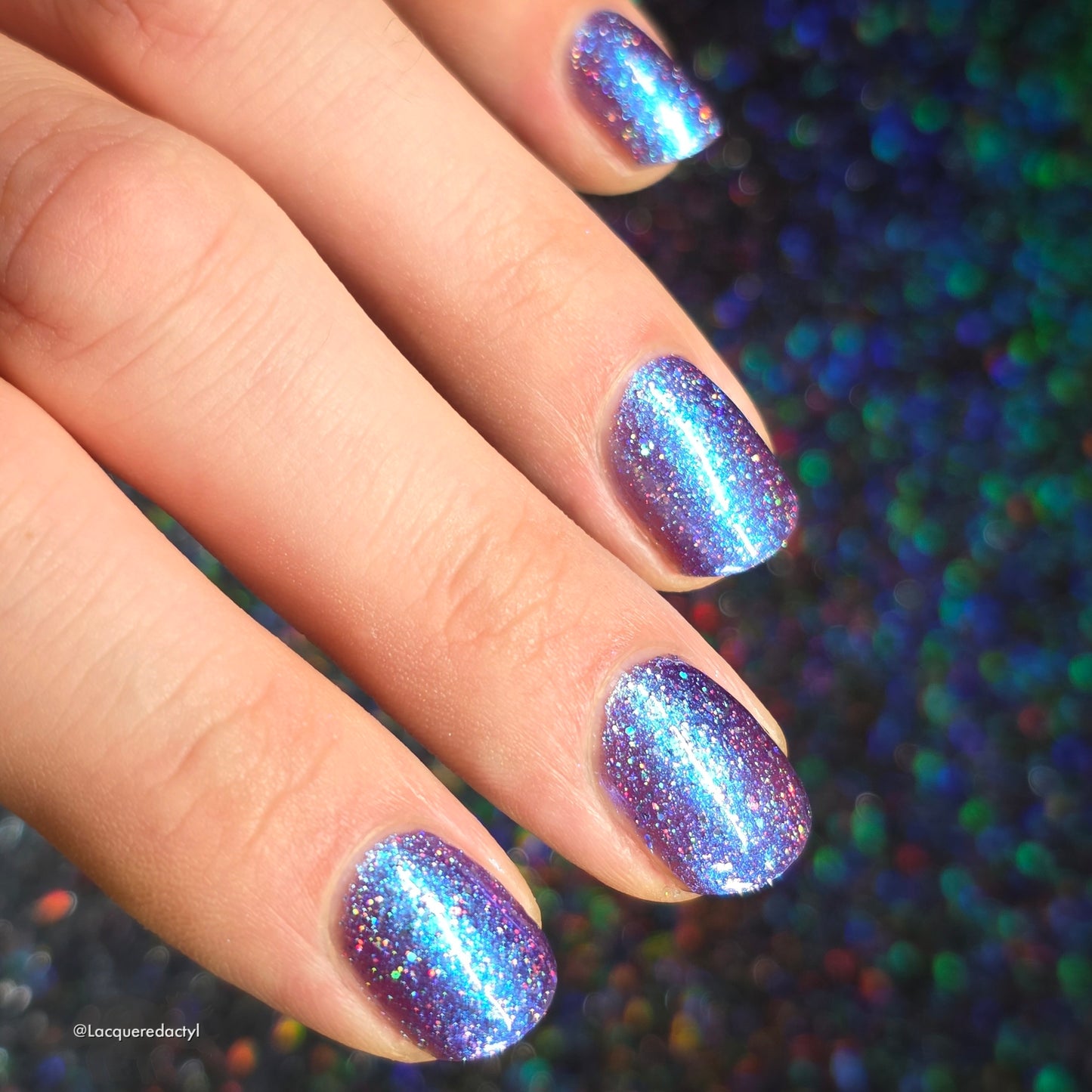 Little Miss Snickers - Purple Nail Polish - Lost Dog & Cat Rescue Foundation Charity Polish