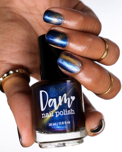 Horse - Blue Purple Magnetic Nail Polish - Multichrome Nail Polish - Chinese Zodiac Collection