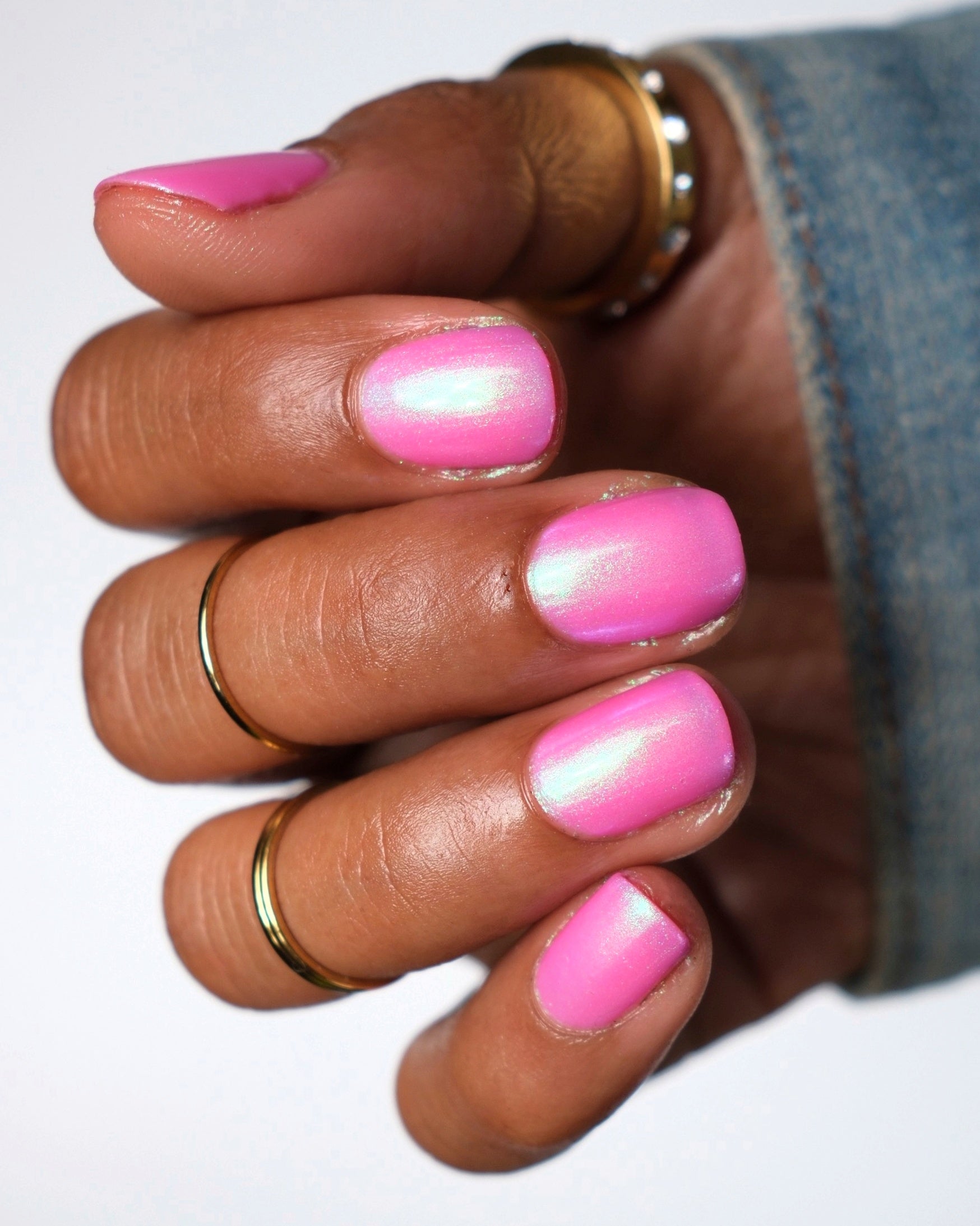Pig - Pink Shimmer Nail Polish - Chinese Zodiac Collection - Dam Nail Polish
