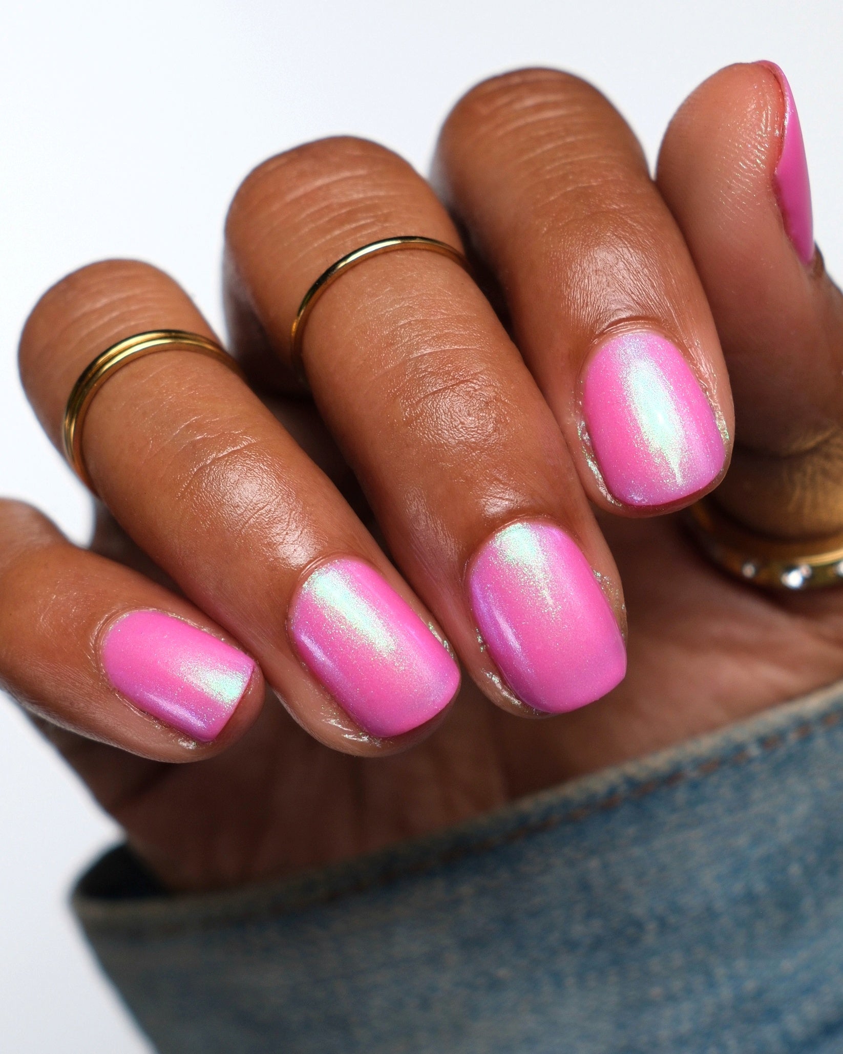 Pig - Pink Shimmer Nail Polish - Chinese Zodiac Collection - Dam Nail Polish