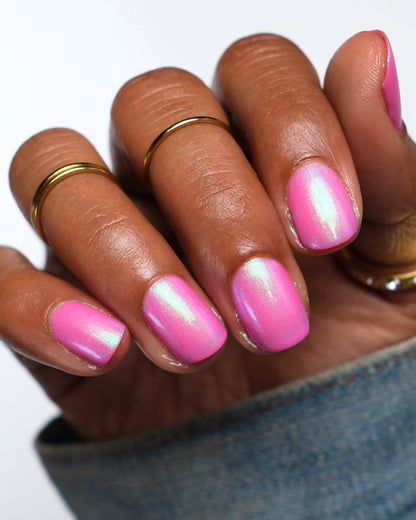 Pig - Pink Shimmer Nail Polish - Chinese Zodiac Collection - Dam Nail Polish