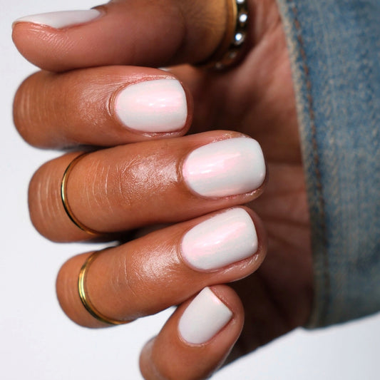 Rabbit - White Shimmer Nail Polish - Chinese Zodiac Collection