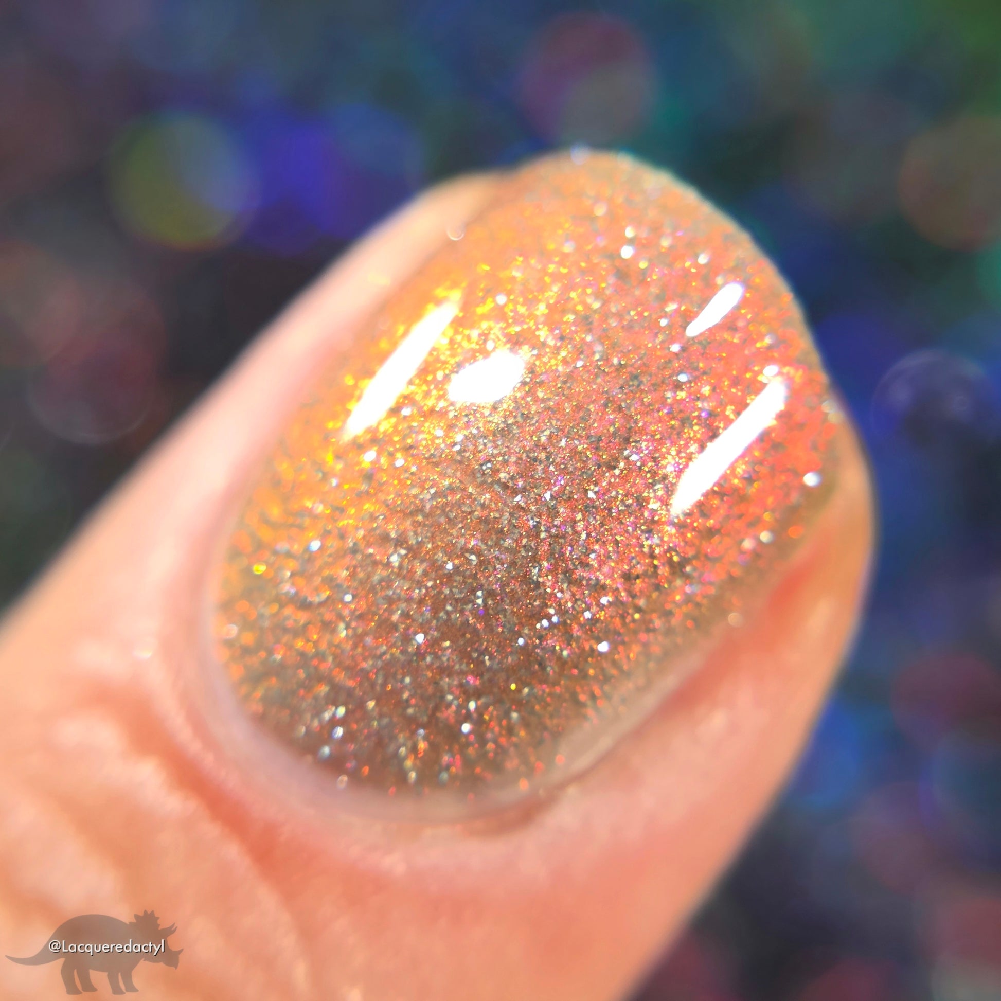 Shall We Have A Seance? - Gray Nail Polish - Reflective Nail Polish - Ghostly Collection - Halloween 2025 - Dam Nail Polish