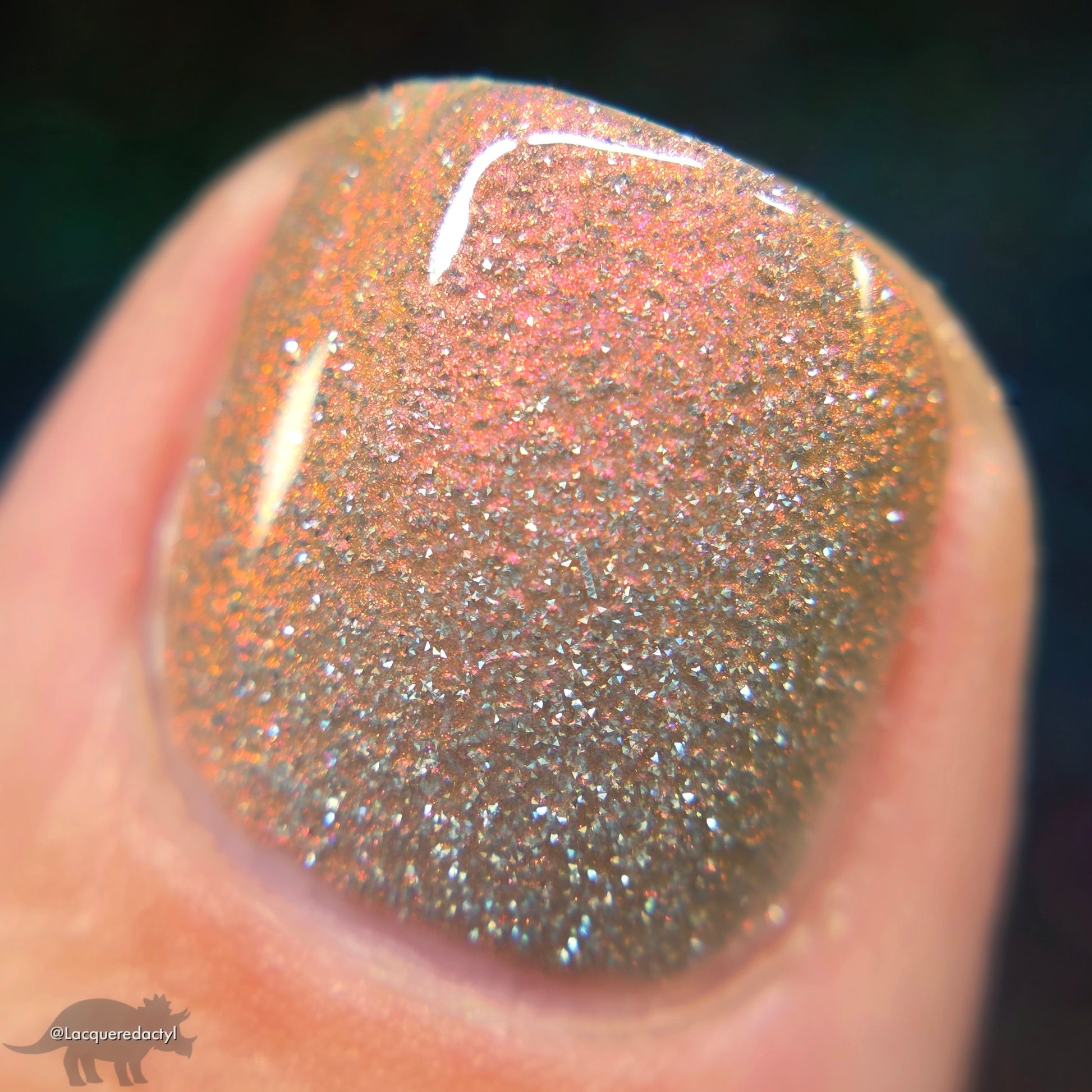 Shall We Have A Seance? - Gray Nail Polish - Reflective Nail Polish - Ghostly Collection - Halloween 2025 - Dam Nail Polish