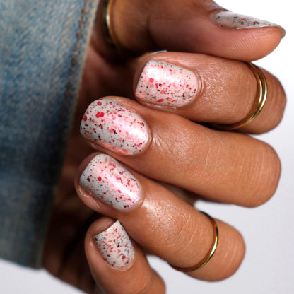 Haunted Hurricane - White Nail Polish - Crelly Nail Polish - Ghostly Collection - Halloween 2025