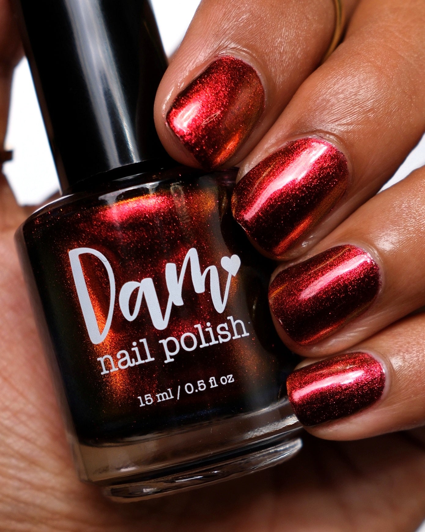 Don't Disturb the Damned - Red Nail Polish - Multichrome Nail Polish - Ghostly Collection - Halloween 2025