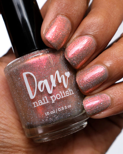 Shall We Have A Seance? - Gray Nail Polish - Reflective Nail Polish - Ghostly Collection - Halloween 2025