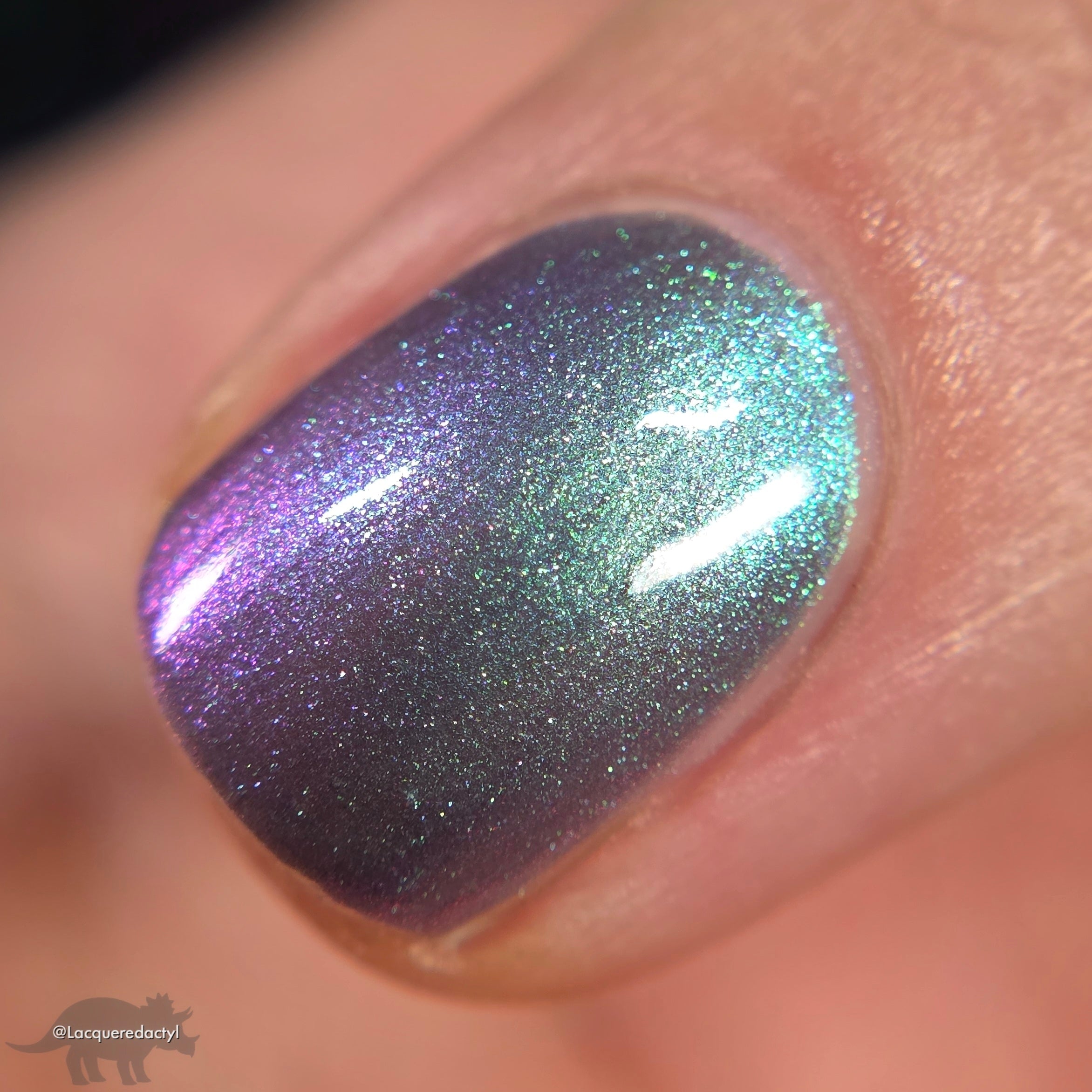 Somebody Sage Me - Gray Nail Polish with Green Shimmer - Ghostly