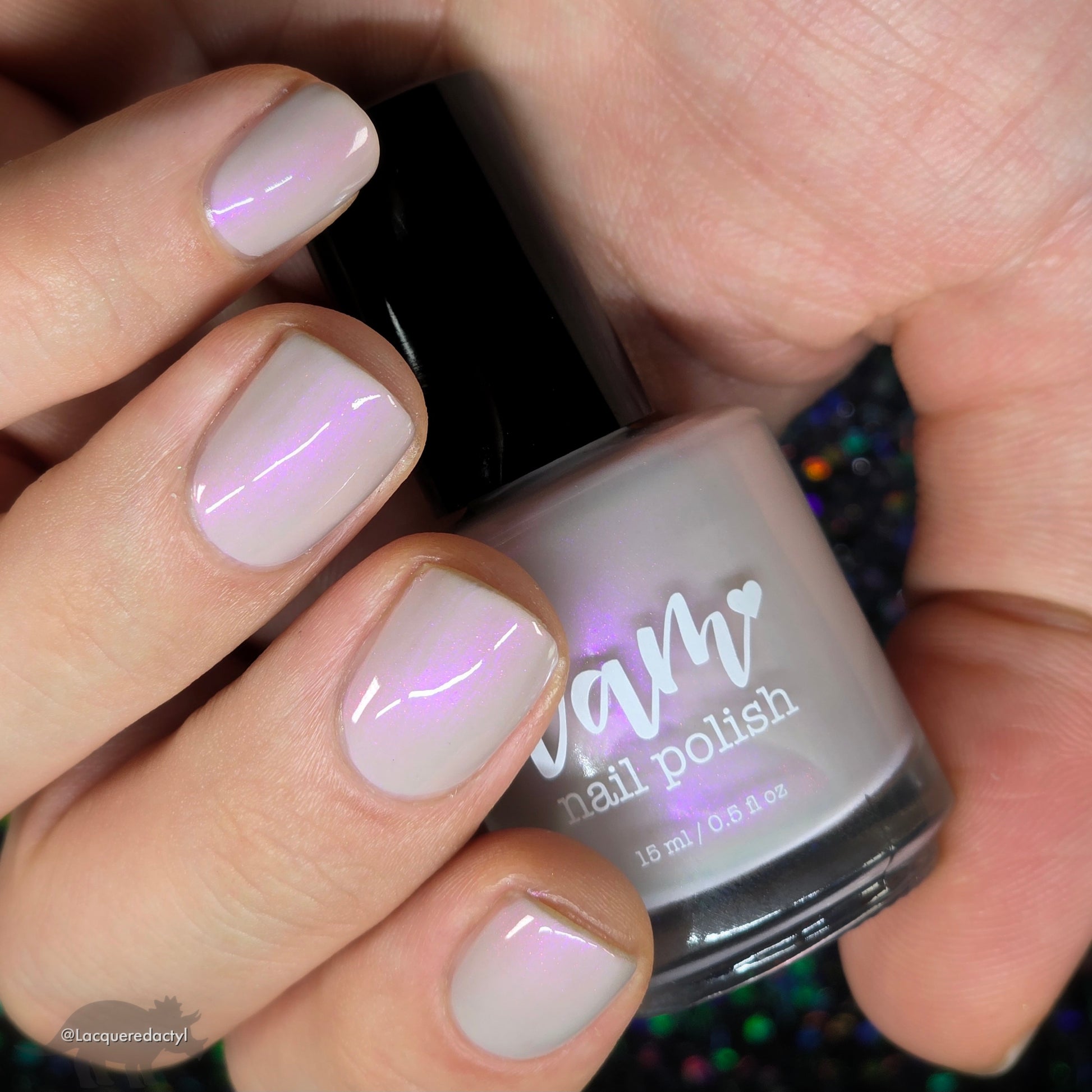 They Ghosted Me! - Taupe Nail Polish - Shimmer Nail Polish - Ghostly Collection - Halloween 2025 - Dam Nail Polish