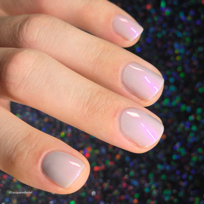 They Ghosted Me! - Taupe Nail Polish - Shimmer Nail Polish - Ghostly Collection - Halloween 2025 - Dam Nail Polish